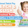 Bilingual French-English Learning Tablet for Kids