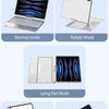 Backlit 360° Rotatable Keyboard Case for iPad with Pencil Holder