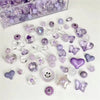 Colorful Acrylic Bead Mix for DIY Jewelry