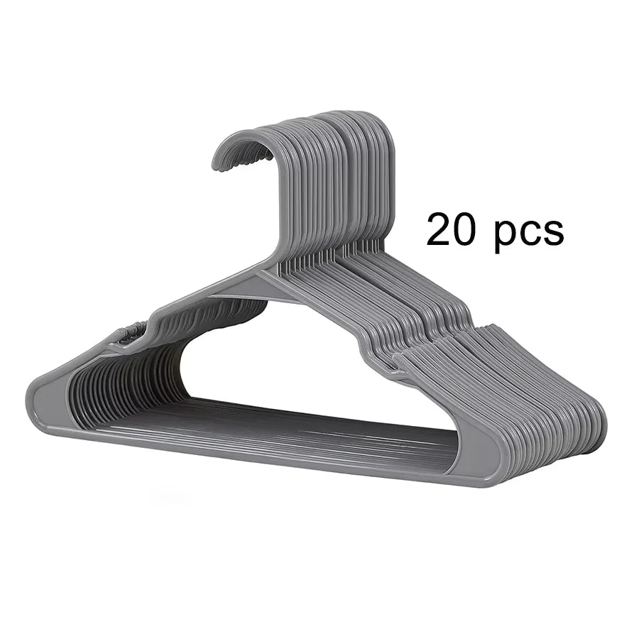 Non-Slip Shoulder Hangers for Everyday Wardrobe Organization