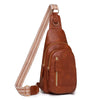 Elegant PU Leather Crossbody Sling Bag for Women