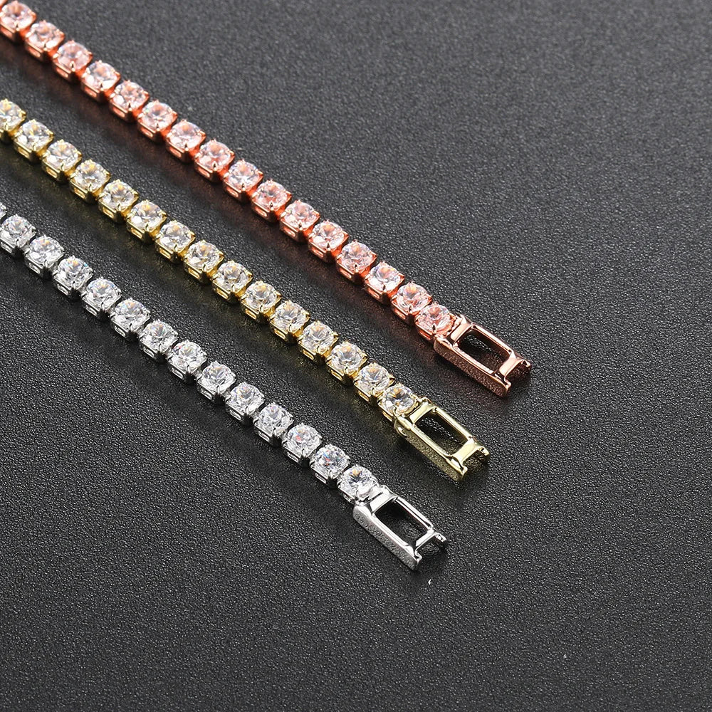 Bracelet de Tennis en Zirconia