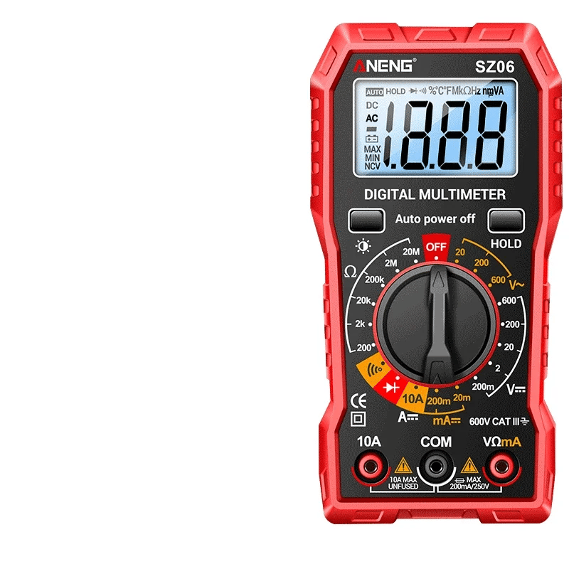 Compact Digital Multimeter with 2000-Count Accuracy for Home and Electrical Work