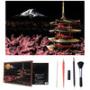 Mount Fuji Scratch Art Painting Kit