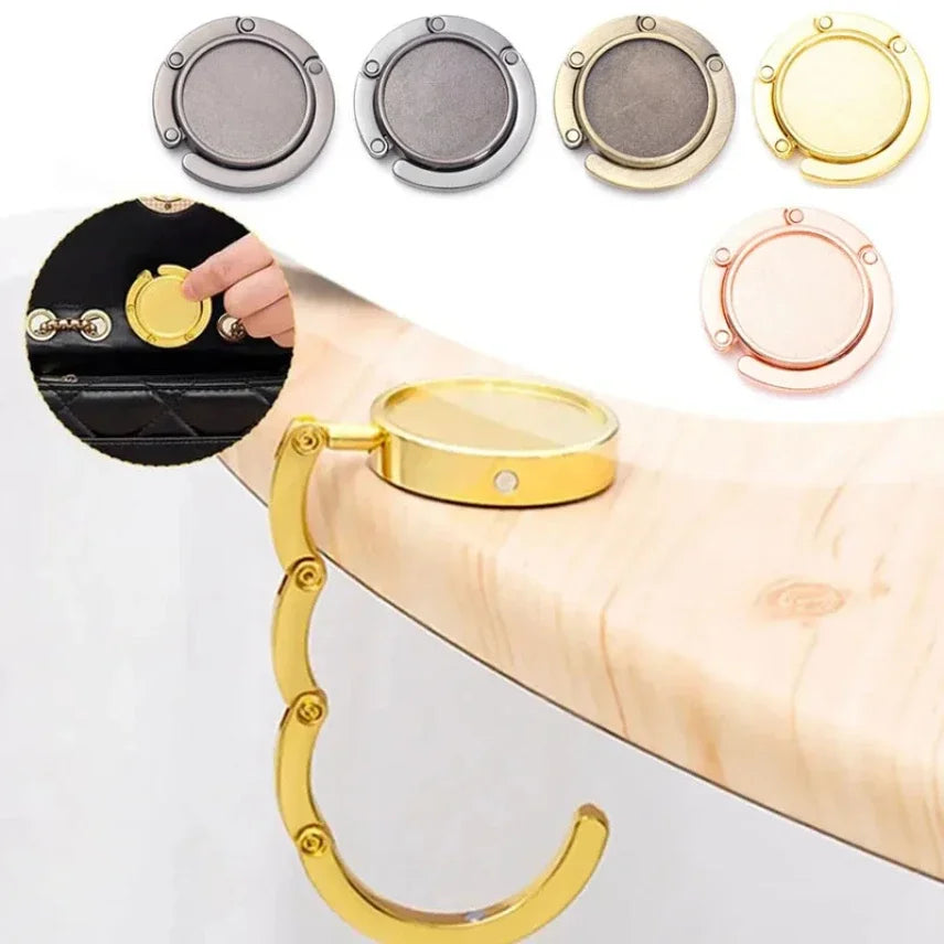 Folding Bag Hook for Travel and Storage