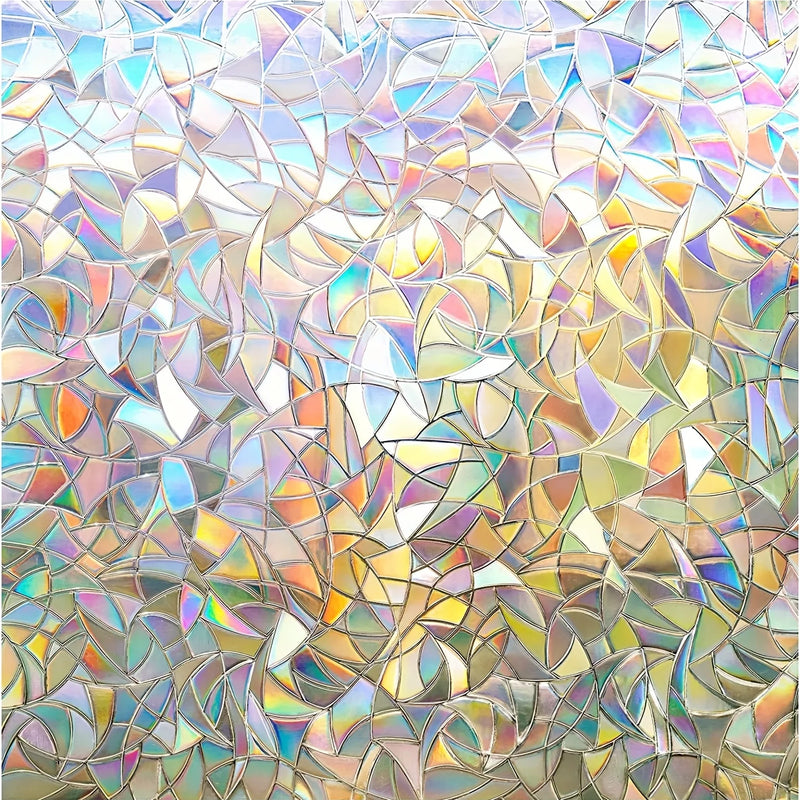 3D Rainbow Window Privacy Film