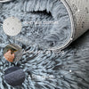 Plush Shaggy Area Rug for Living Room & Bedroom
