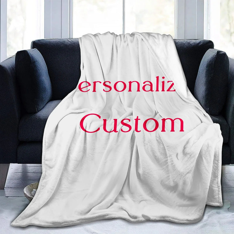 Custom Photo Throw Blanket