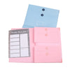 Emergency Preparedness Document Organizer with Accordion Pockets