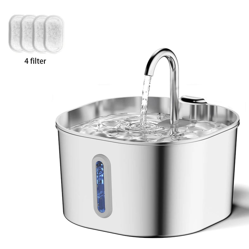 Stainless Steel Pet Water Fountain