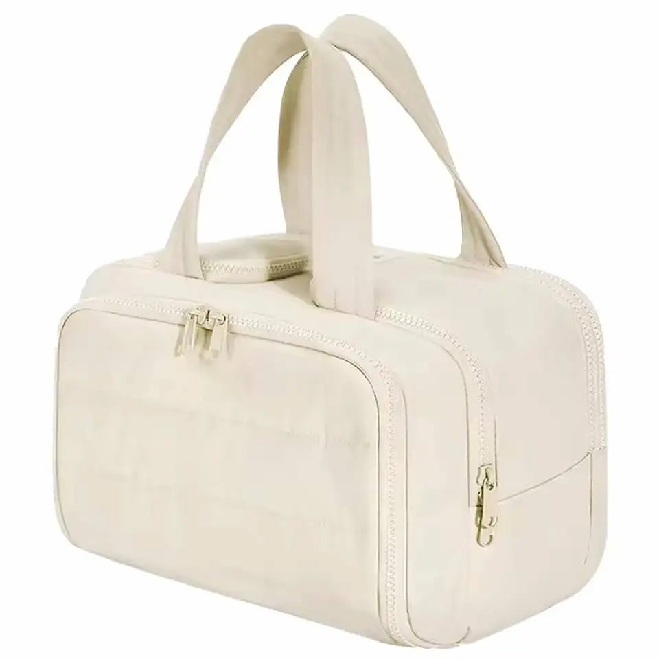 Waterproof Travel Toiletry Organizer Bag with Hanging Handle