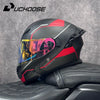Modular Flip-Up Motorcycle Helmet with Removable Chin Guard