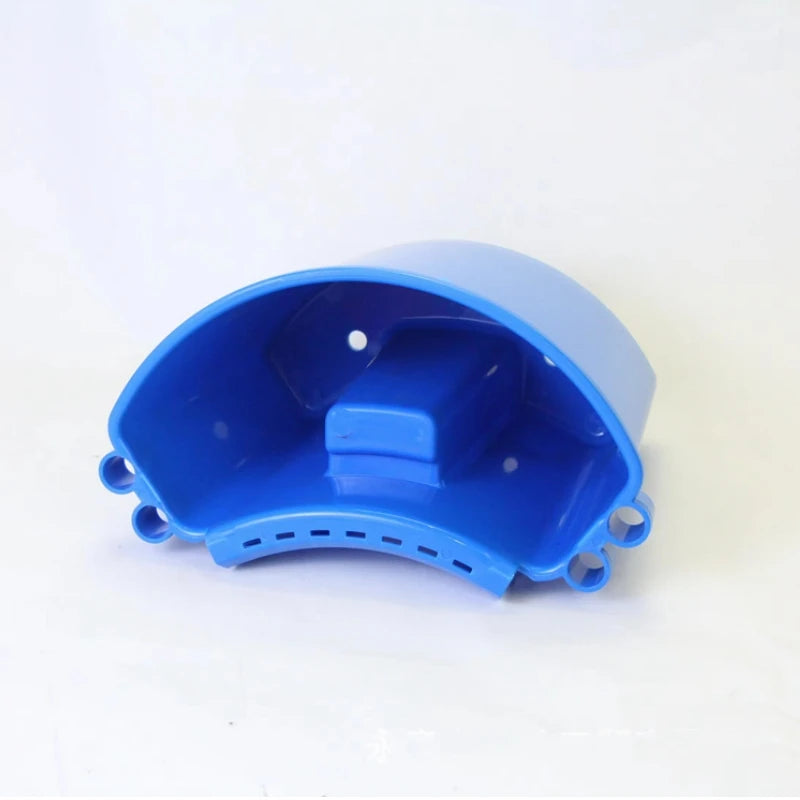 Blue universal bucket organizer caddy designed for holding car detailing tools