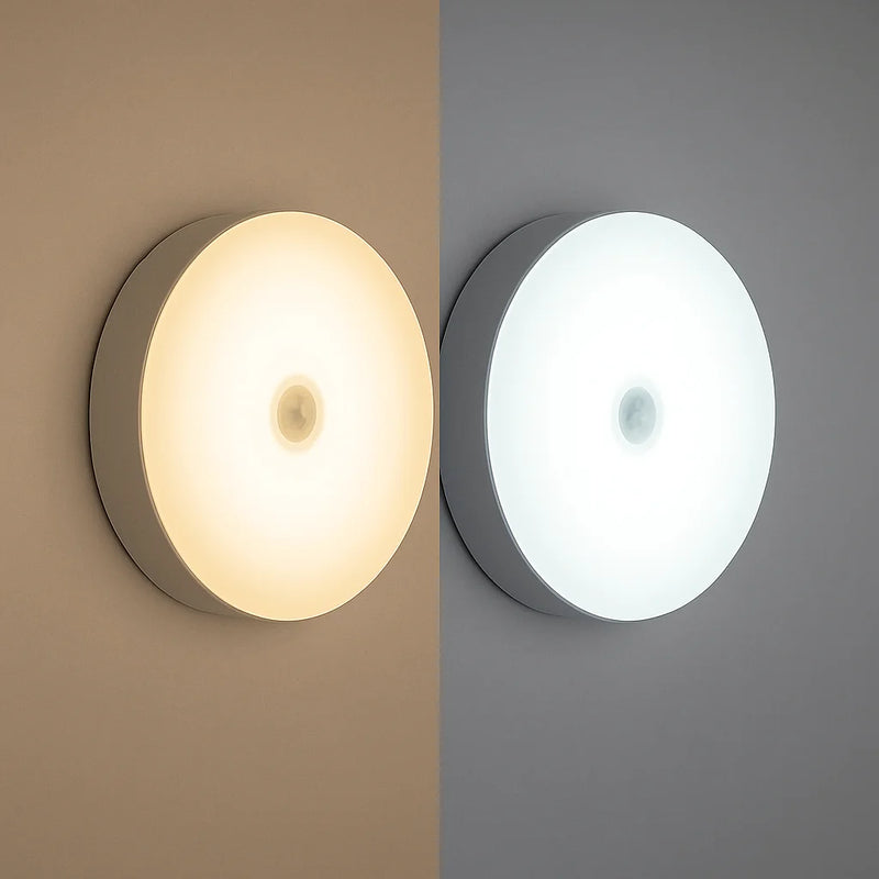 Luz Nocturna LED Magnética con Sensor de Movimiento