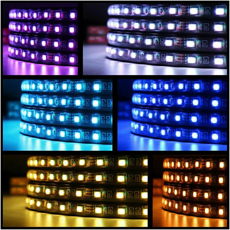 RGB Motorcycle Under-Glow LED Light Kit with Remote