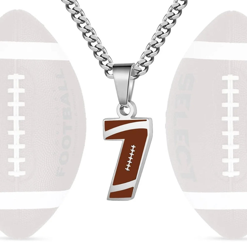 Collar de Número Deportivo de Acero Inoxidable