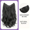 Synthetic Long Wavy Clip-In Hair Extensions