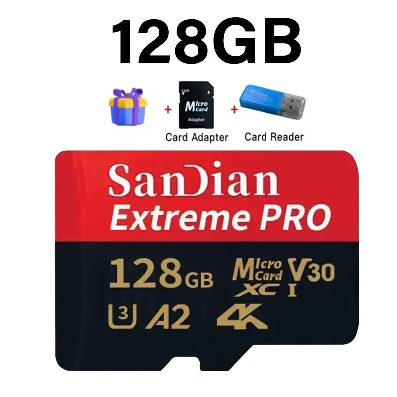 High-Speed TF/SD Memory Card for Phones, Tablets & Cameras