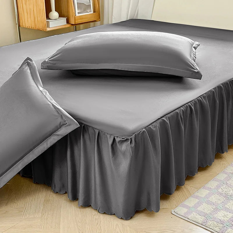 Microfiber Bed Skirt with 35cm Drop
