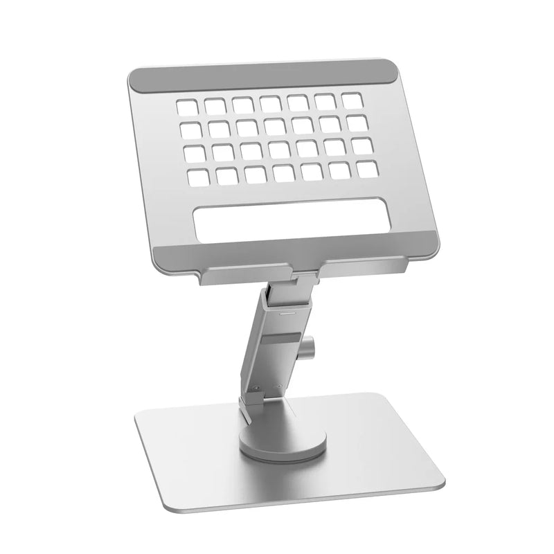 Adjustable Aluminum Tablet Stand with 360° Rotation