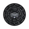 Wooden Pendulum Board with Celestial Design for Divination and Home Decor