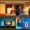 Lampe de Bureau Rechargeable USB en Cristal