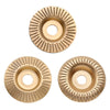 3-Piece Wood Carving Disc Set for Angle Grinders