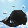Solar-Powered Cooling Fan Hat