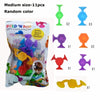 Soft Silicone Animal Building Blocks with Suction Cups