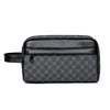 Vintage Leather Men's Clutch Bag with Detachable Waist Strap