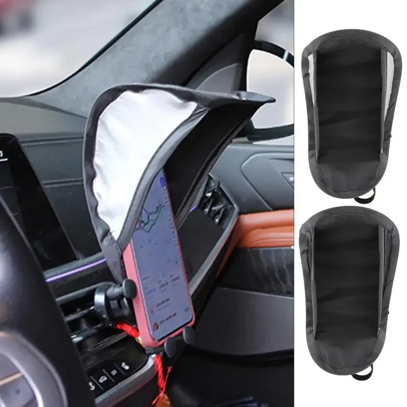 Car Phone Sun Shade with UV Protection