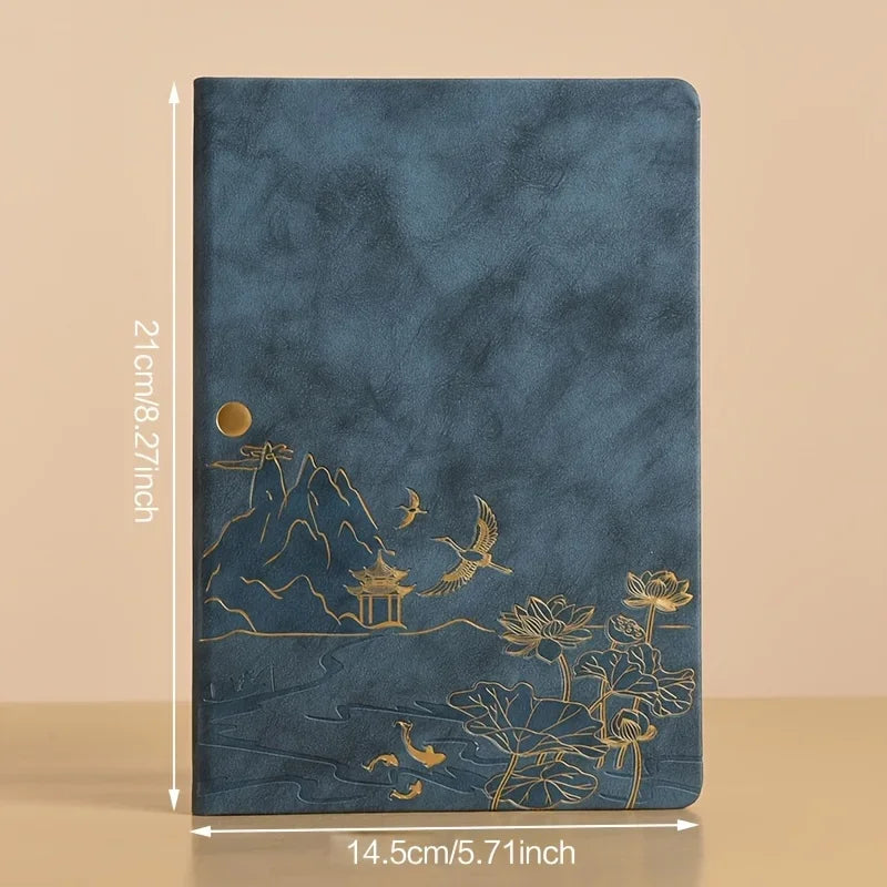 Premium A5 Notebook with Color-Changing PU Leather Cover