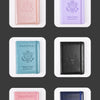 RFID-Blocking PU Leather Passport Holder with 3D Embossed Design