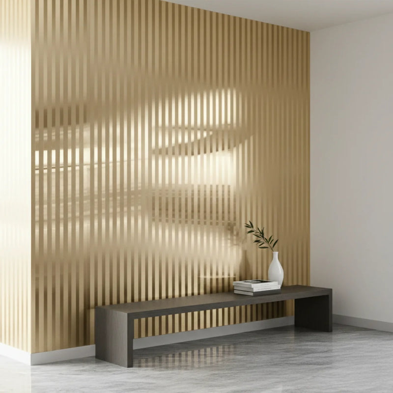 Modern 3D Stripe Peel & Stick Wallpaper