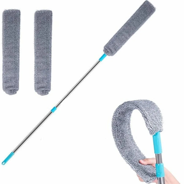 Telescopic Microfiber Duster with Bendable Head