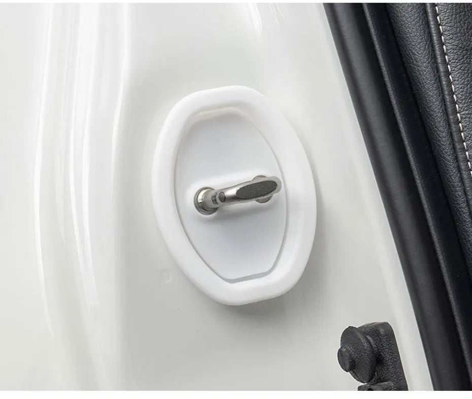 Silicone Car Door Lock Protector Covers (Set of 4)