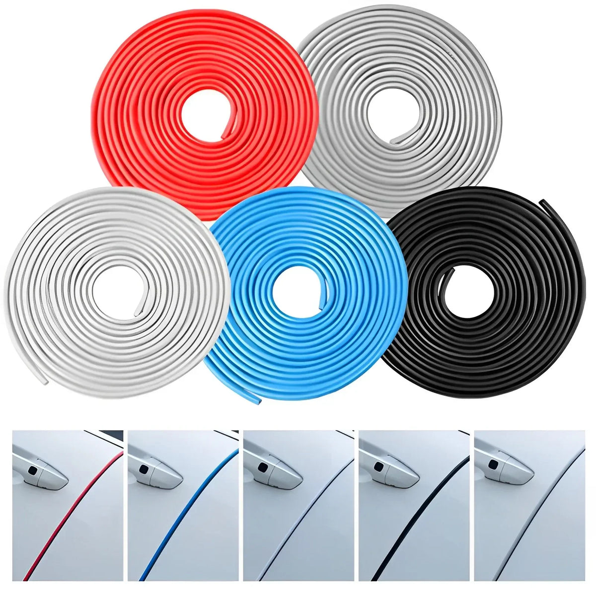 Flexible Car Door Edge Protector Strips (5m)
