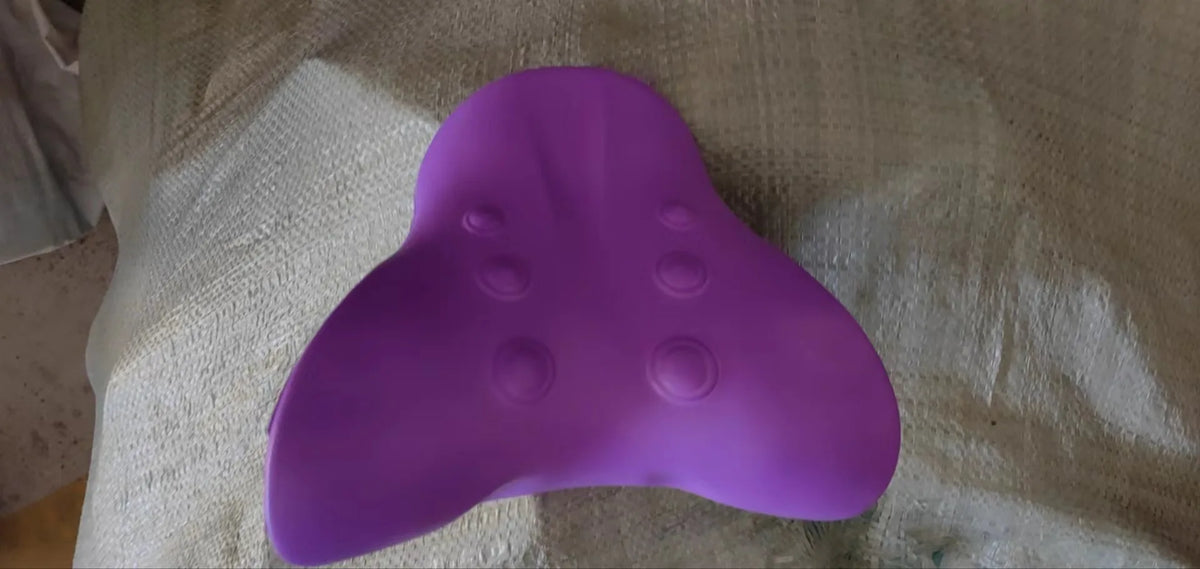 Neck and Shoulder Relaxer Pillow with Cervical Traction Support