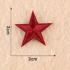 Embroidered Flower Iron-On Patches Set for Clothing & Accessories