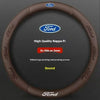 Carbon Fiber Steering Wheel Cover for Ford Models