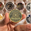 Viking Victory or Valhalla Gold-Plated Collectible Coin