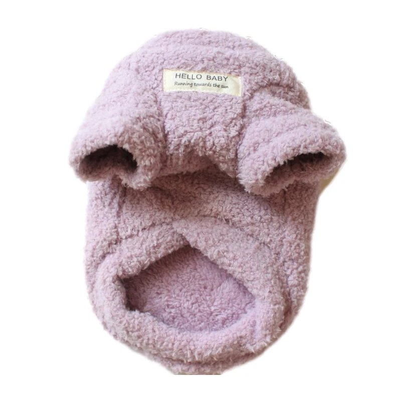 Plush Winter Dog Coat