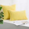 Soft Corduroy Striped Throw Pillow Cover