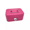 Compact Metal Key-Lock Money Box