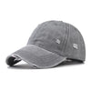 Casquette de baseball en coton lavé vintage