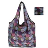Foldable Reusable Shopping Tote with Animal Print Design