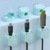Magnetic Cable Management Clips for Desk & Wall