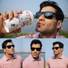 Polarized Square Sunglasses with UV400 Protection