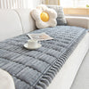 Soft Corduroy Sofa Cushion Cover with Non-Slip Backing