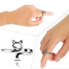 Adjustable Knitting Crochet Loop Rings (Set of 2)